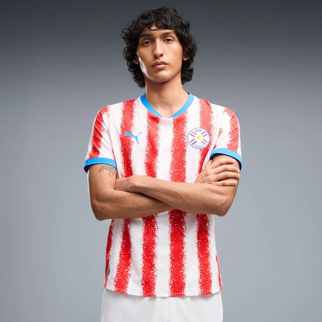 Camisa Paraguai Home 2026 - Torcedor