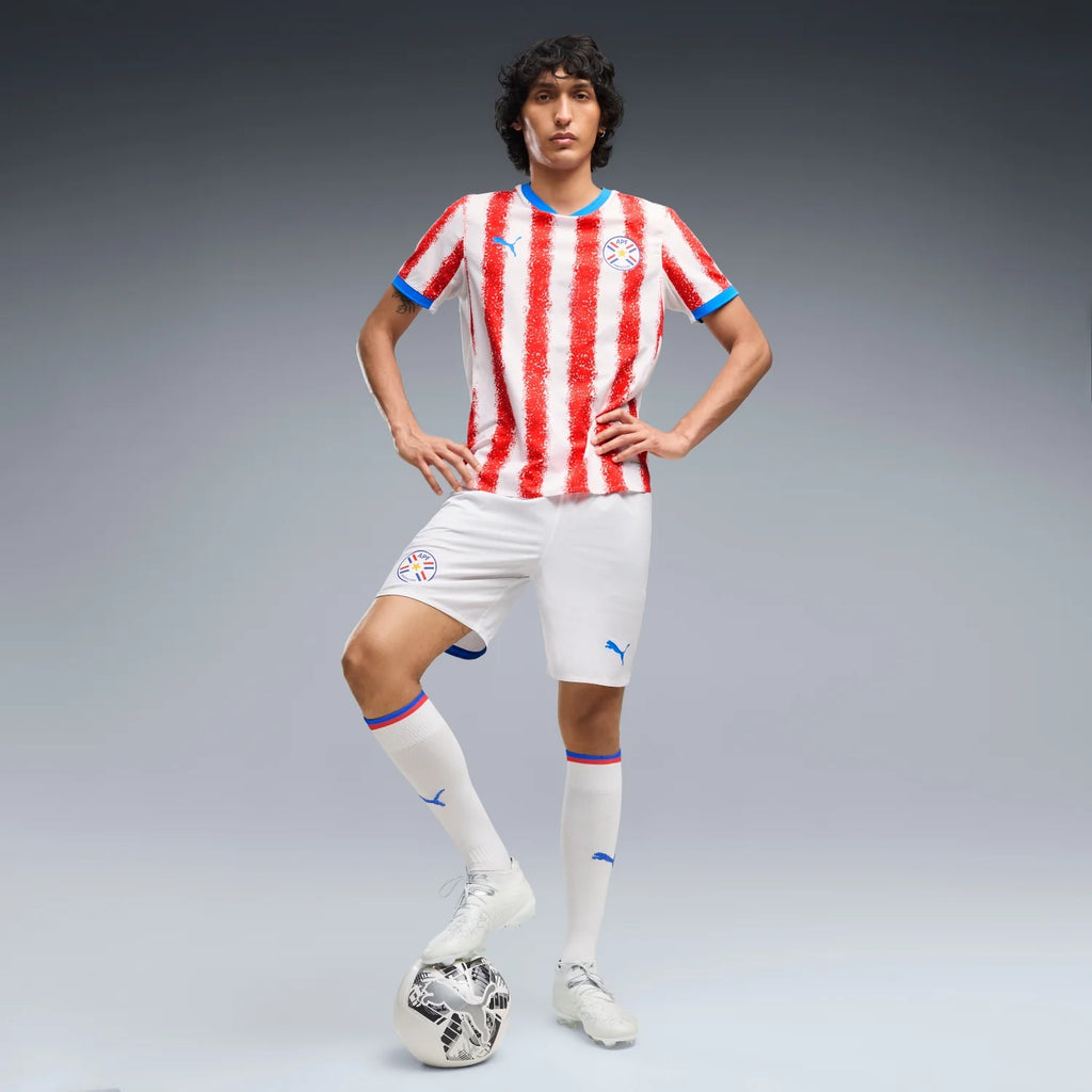 Camisa Paraguai Home 2026 - Torcedor