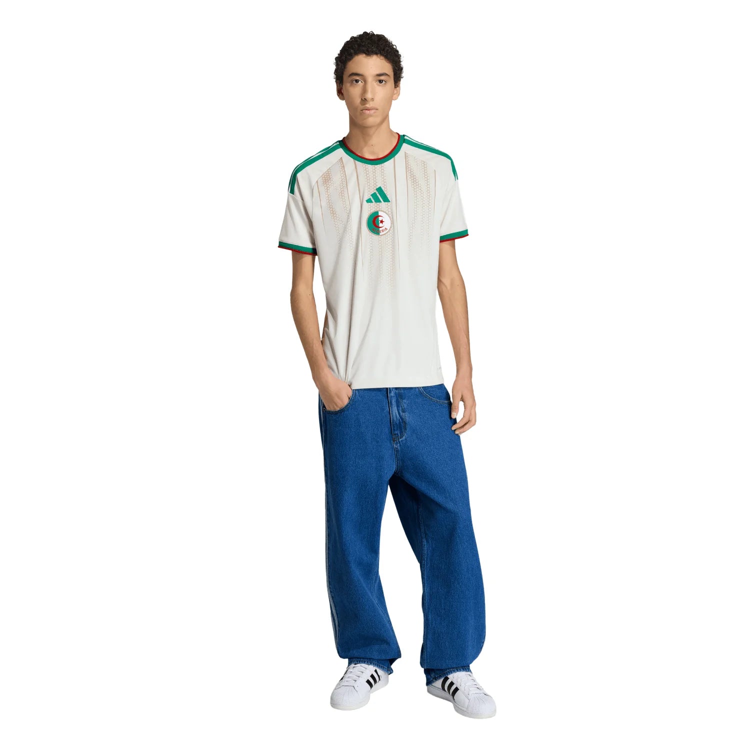 Camisa Argélia Home 2026 - Torcedor