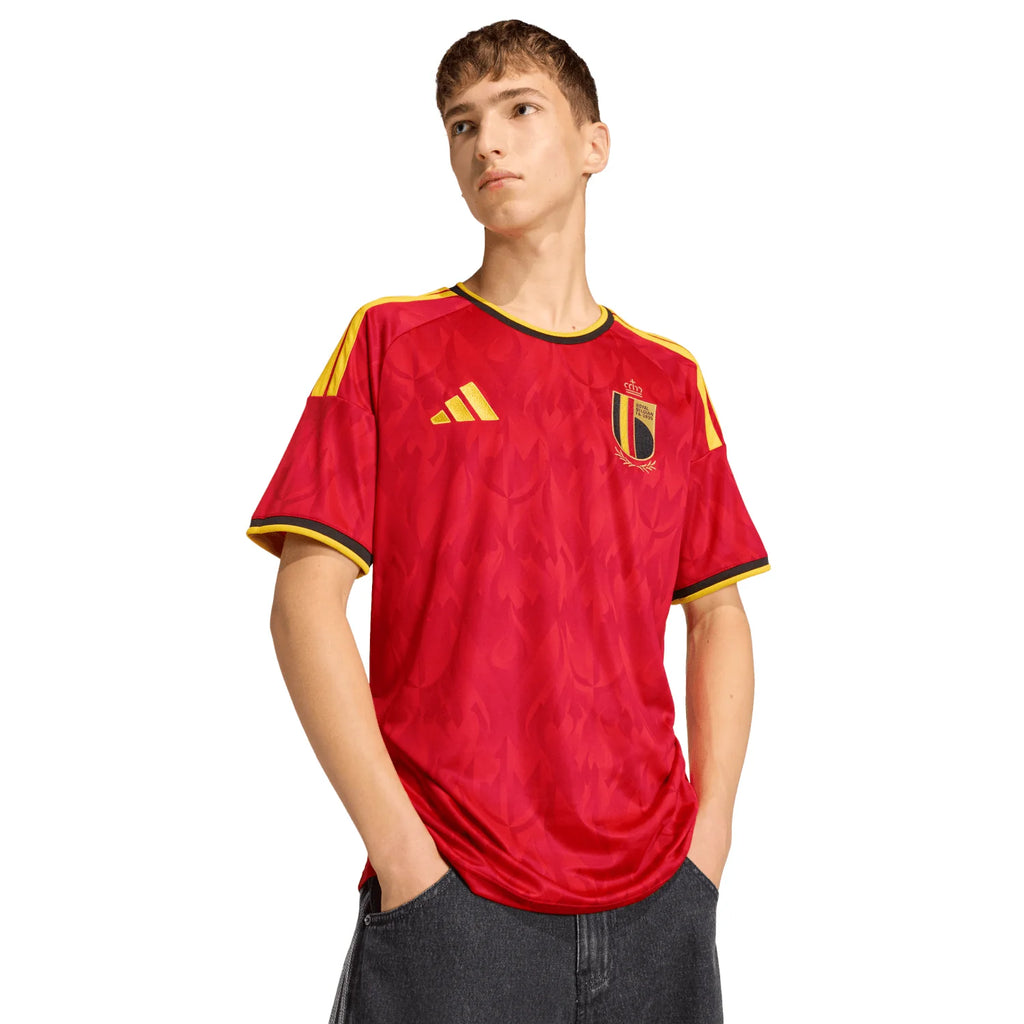 Camisa Bélgica Home 2026 - Torcedor