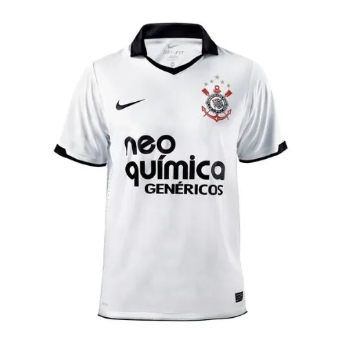 Camisa Corinthians Home 2011 Retrô - Branca - Torcedor