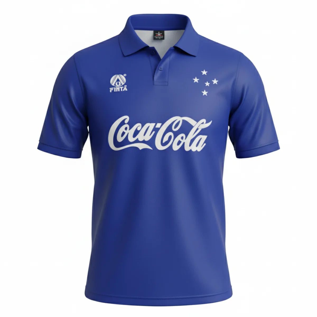 Camisa Cruzeiro Home 93/94 Retrô - Azul - Torcedor