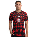 Camisa CRF Pré Jogo 25/26 - Preto e Vermelho - Torcedor