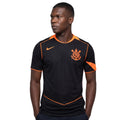 Camisa Corinthians Third 25/26 - Preta e Laranja - Torcedor
