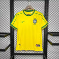 Camisa Brasil 1998 Retrô Nike - Amarela - Torcedor