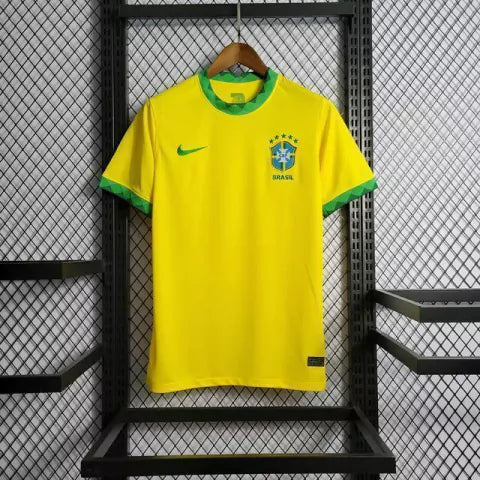Camisa Brasil Home 20/21 Torcedor Nike - Amarela
