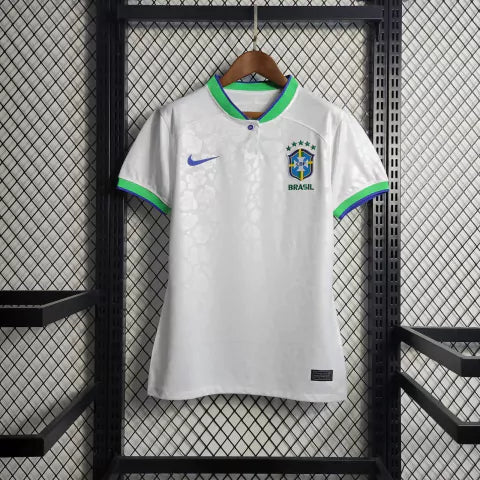 Camisa Seleção Brasileira Concept 22/23 Feminina - Branca - Torcedor