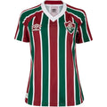 Camisa Fluminense Feminina Home 25/26 - Vinho e Verde - Torcedor