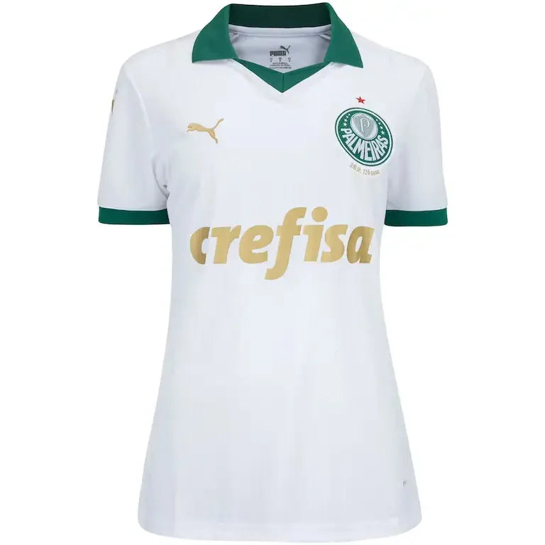 Camisa Palmeiras Feminina Away 24/25 - Branca - Torcedor