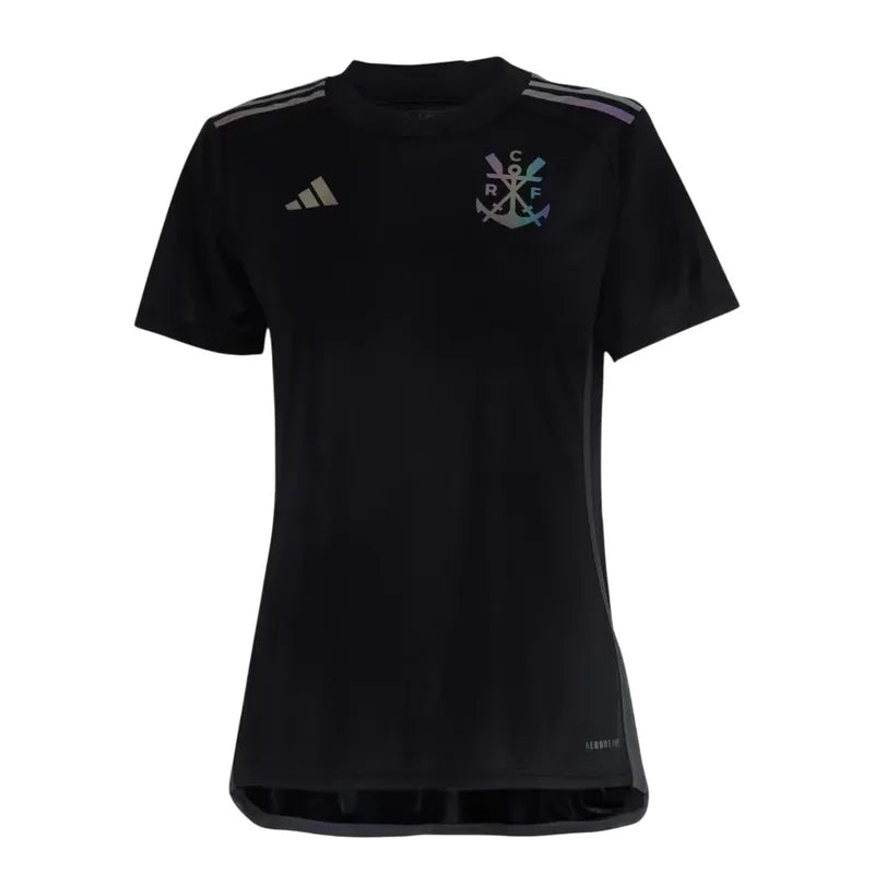 Camisa Flamengo Feminina Third 23/24 - Preta - Torcedor