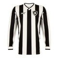 Camisa Botafogo Home 24/25 Manga Longa - Preta e Branca - Torcedor