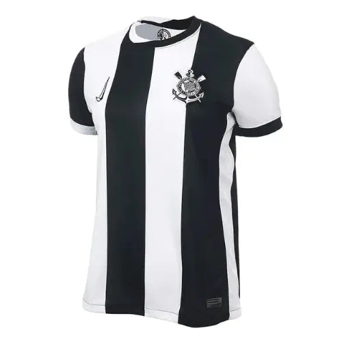 Camisa Corinthians Feminina Third 24/25 - Preta e Branca - Torcedor