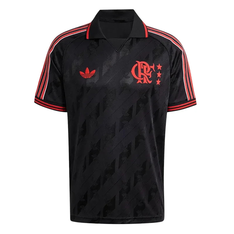 Camisa Flamengo Lifestyle 25/26 - Preta - Torcedor
