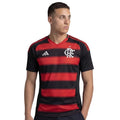 Camisa Flamengo Home 25/26 - Preta e Vermelha - Torcedor