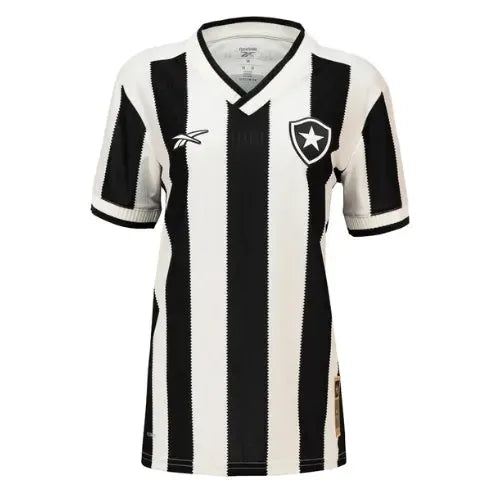 Camisa Botafogo Feminina Home 24/25 - Preta e Branca - Torcedor